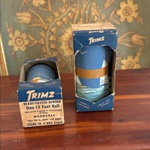 1930’s Trimz nautical wallpaper trim